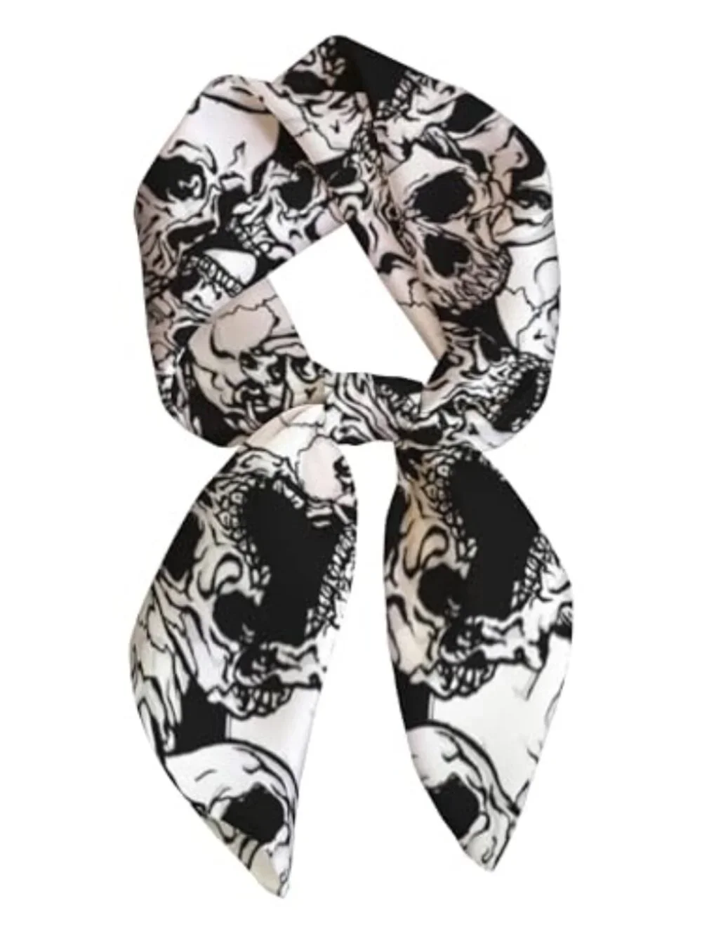 Silky Square Scarf 22x22 Faux Silk Neck Scarf Headwrap Bandana for Women